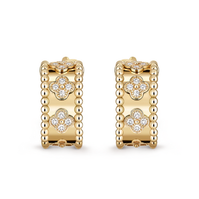 Abby Ohrringe - Diamant / Gold