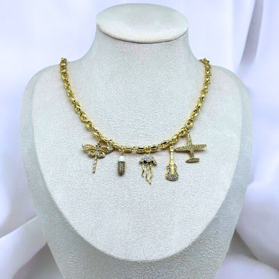 Wanderlust Halskette (Handgefertigt & Limitierte Auflage)