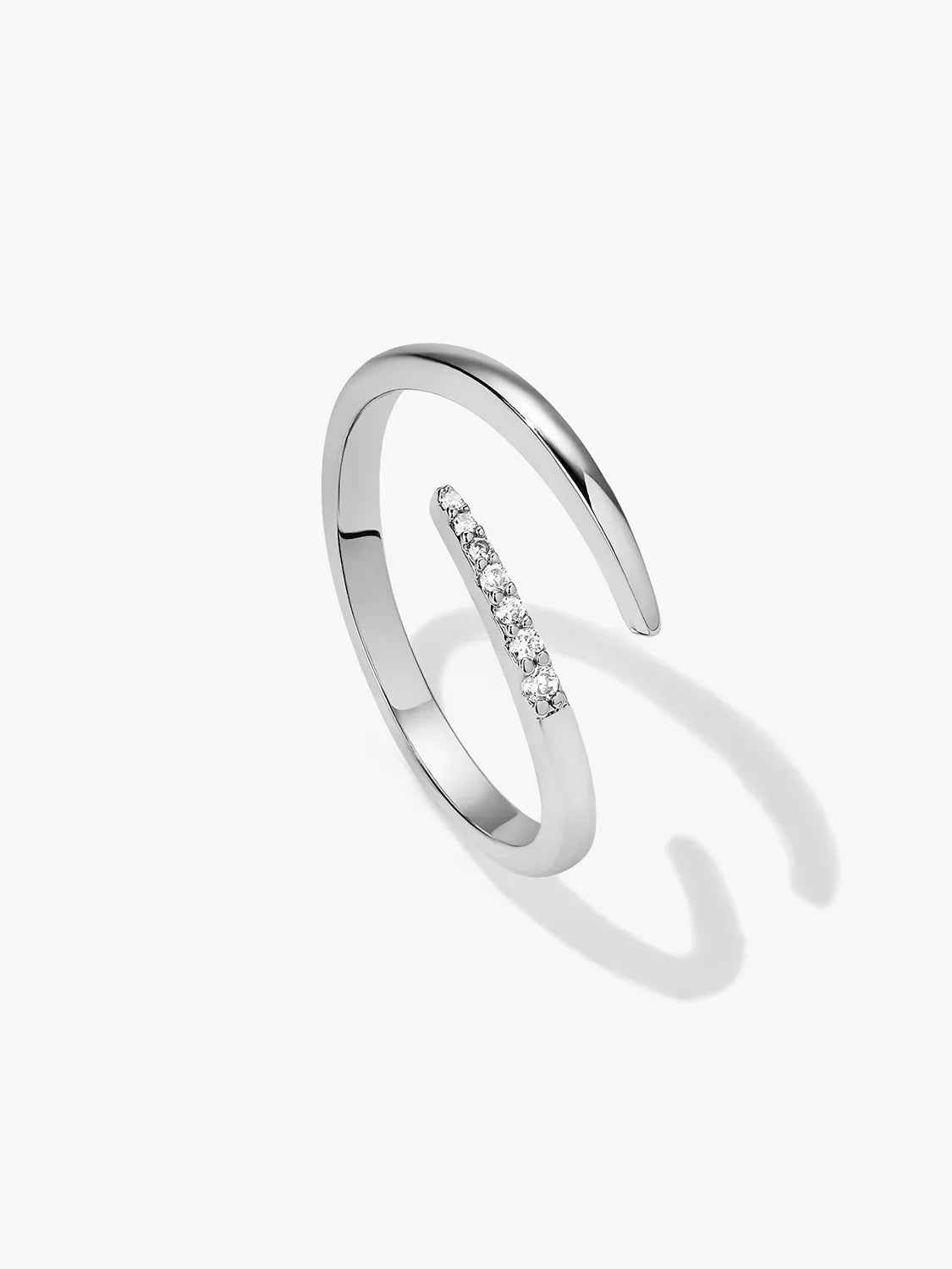 Wickelring mit Kristallkrallen