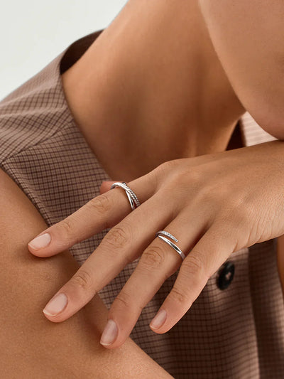 Wickelring mit Kristallkrallen