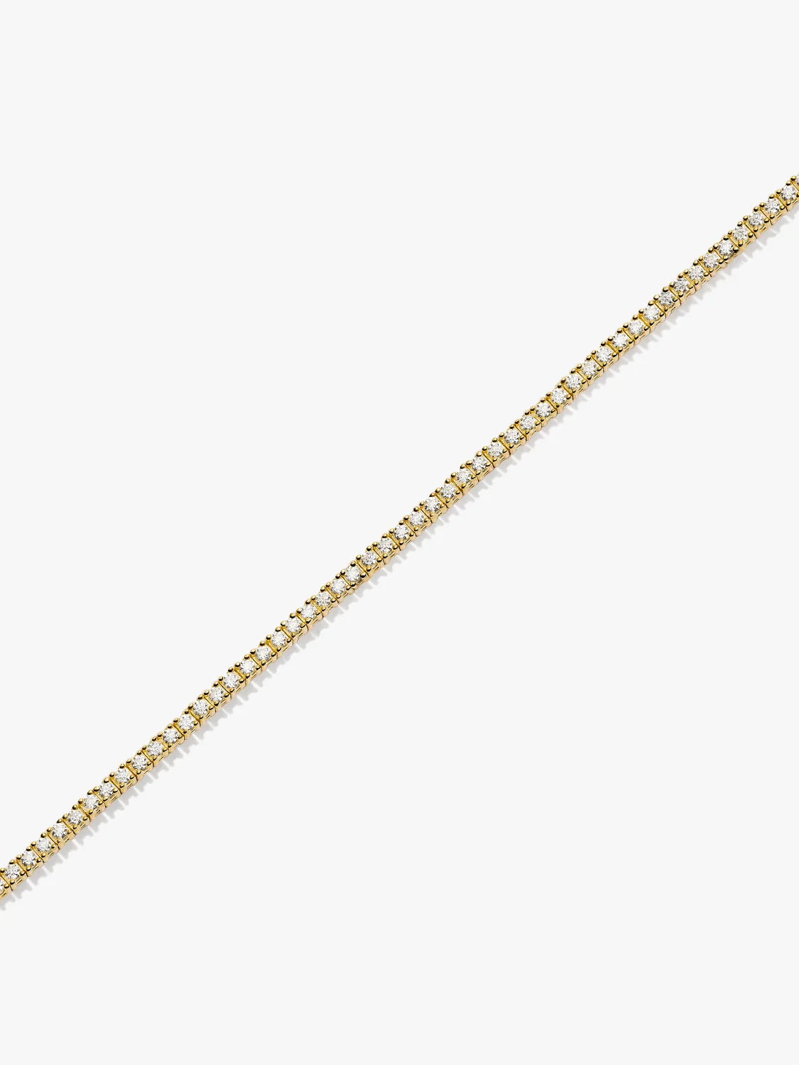 Zartes Moissanit Tennisarmband