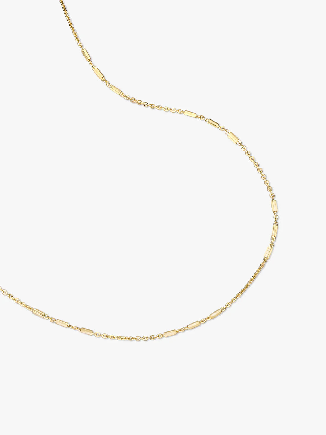 Zylinderperlen-Kettenhalskette