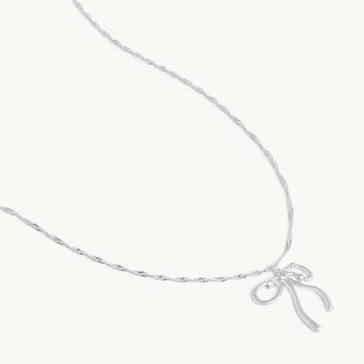 Aine Bogen Halskette