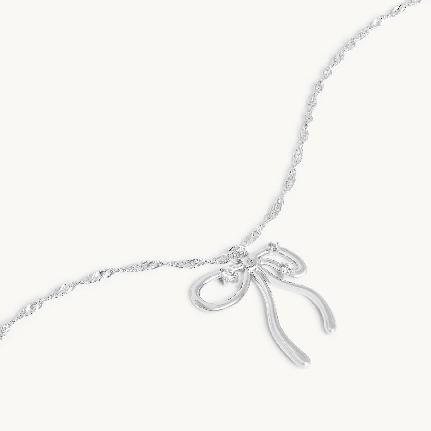 Aine Bogen Halskette