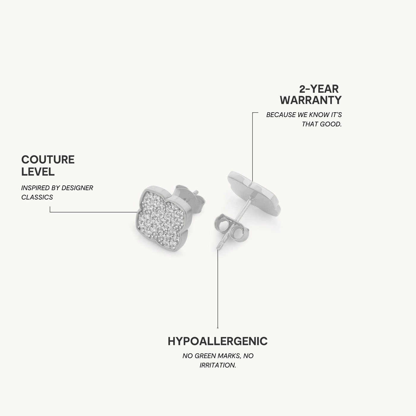 Amaya Pavé Ohrringe