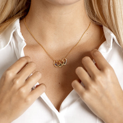 1-5 Herz- & Namensanhänger Halskette