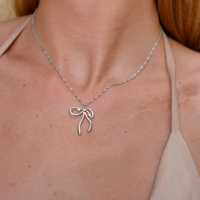 Aine Bogen Halskette