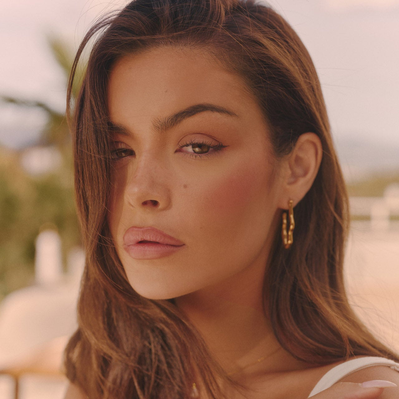 ZEPHYR HOOP-OHRRINGE - GOLD