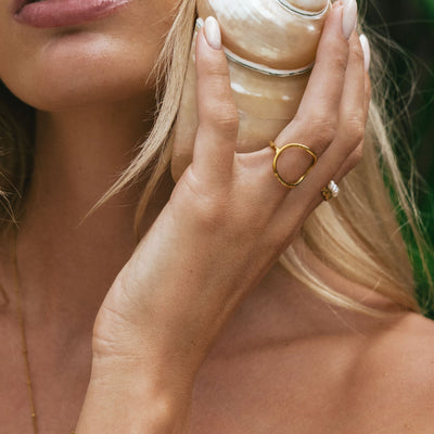 "Bahïa" Ovaler Ring