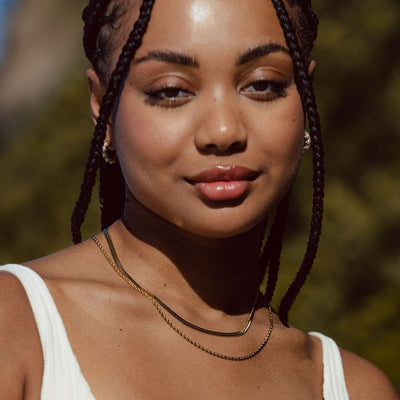 "Ios" Geschichtete Halskette