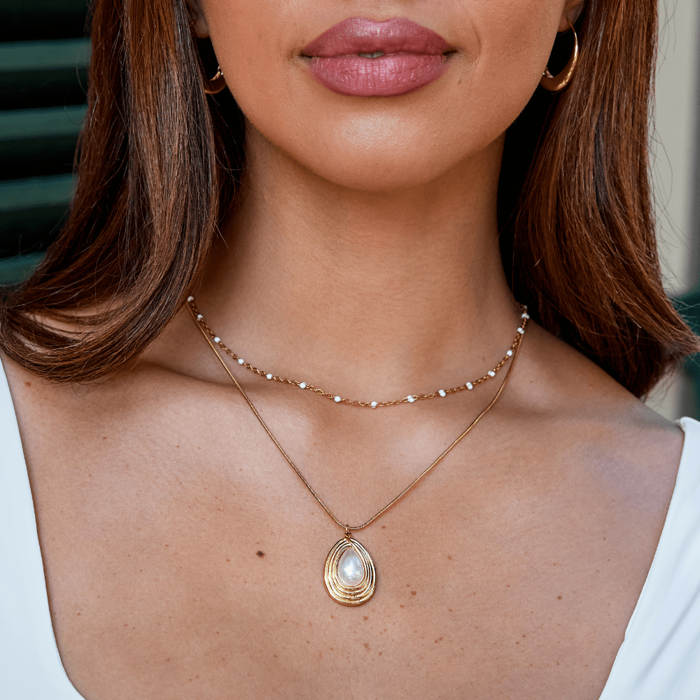 Vintage Camila Tropfen-Neklace