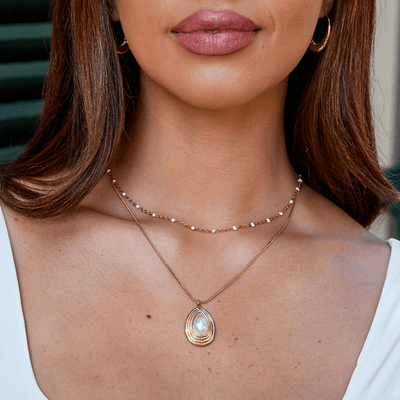 Vintage Camila Tropfen-Neklace