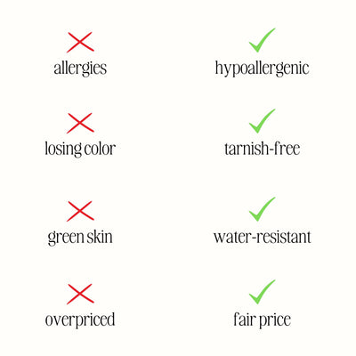 Zarte Goldperlen Choker