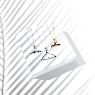 Walflossen-Halskette