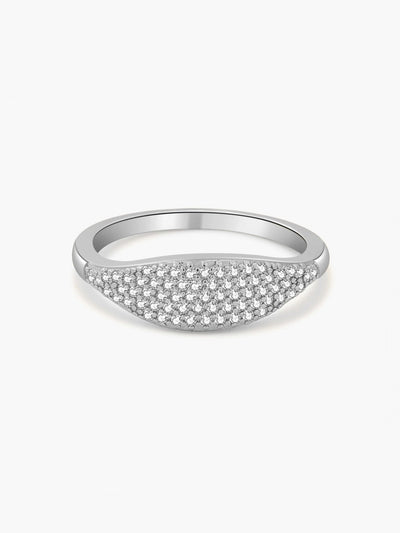 Ameri Rhinestone Dome Band Ring